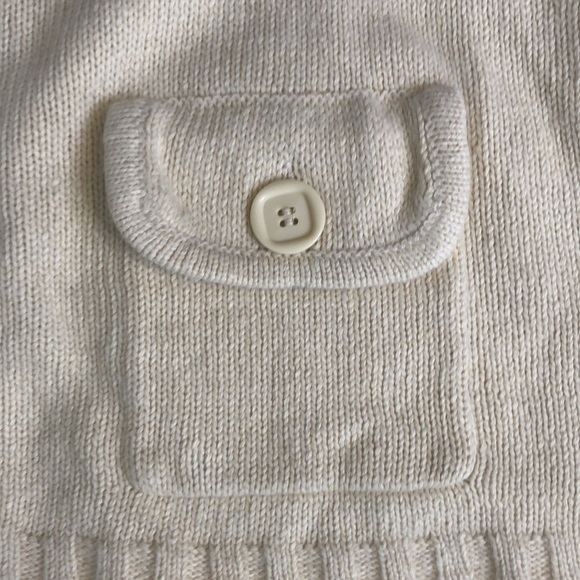 FIRST ISSUE A Liz Claiborne Cream Ramie/Angora Hair Sweater Size XL - Picture 9 of 12
